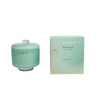 Fragranced French Pear 230G Candle from B&Q