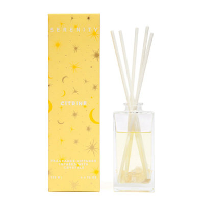 Energise Citrine Crystal 130Ml Diffuser from B&Q