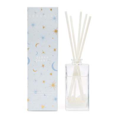 Healing Clear Quartz Crystal 130Ml Diffuser from B&Q