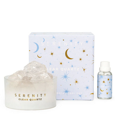 Healing Clear Quartz Crystal Potpourri & Oil from B&Q