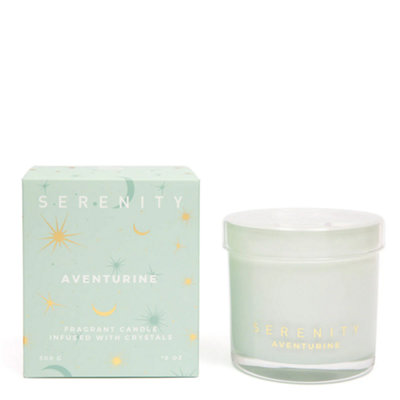 Abundance Aventurine Crystal 300G Candle from B&Q