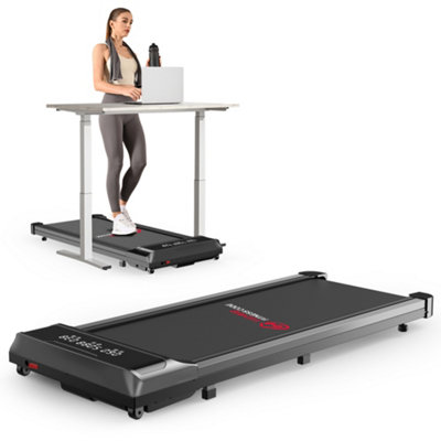 Onemill Brushless Motor Treadmill,speed 1-10Km/h,black from B&Q