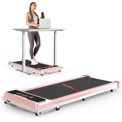 Onemill Brushless Motor Treadmill,speed 1-10Km/h,pink from B&Q
