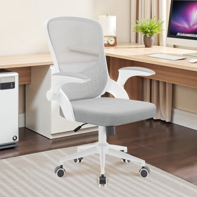Onemill Ergonomic Office Chair With Lumbar SupportAdjustable HeightAnd Storage Backrest from B&Q