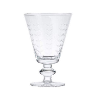 Artisan Street Leaf Wine Glass from B&Q