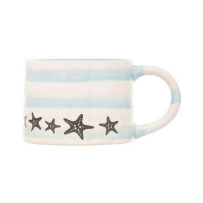 Siip Stoneware Short Starfish Mug from B&Q