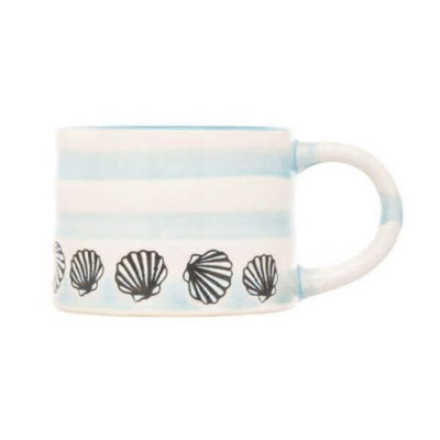 Siip Stoneware Short Shell Mug from B&Q