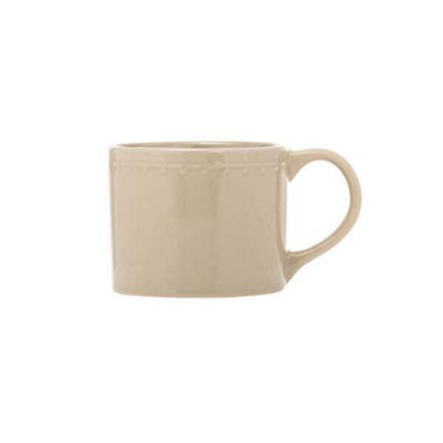 Artisan Street Leaf Stone Mug Beige from B&Q