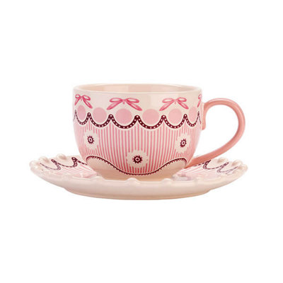 Cath Kidston Spitalfields Silk Teacup & Saucer from B&Q