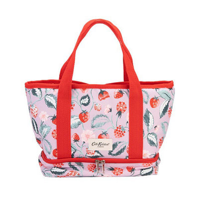 B&Q -  Raspberry Small Tote Lunch Bag