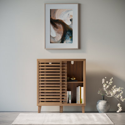 Homebase Erik Slatted Petite Sideboard from B&Q
