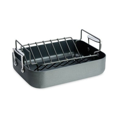 B&Q -  Hard Anodised Roaster With Rack 40 X 30CmBaccarat Id3 1011152