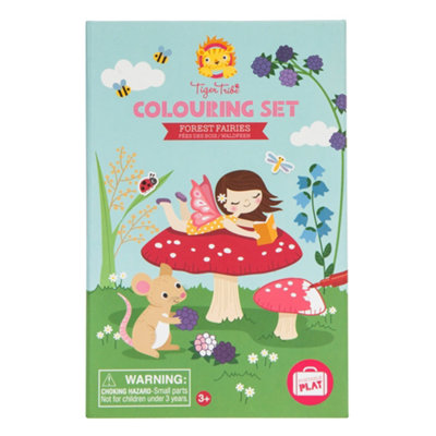 Tiger Tribe Colouring SetForest Fairies from B&Q