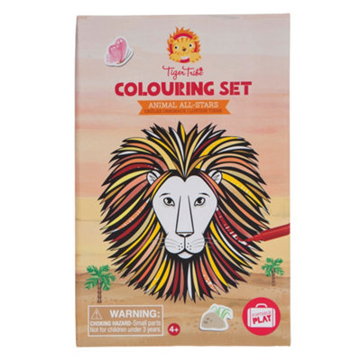 Tiger Tribe Colouring Set - Animal All-Stars - Image 3