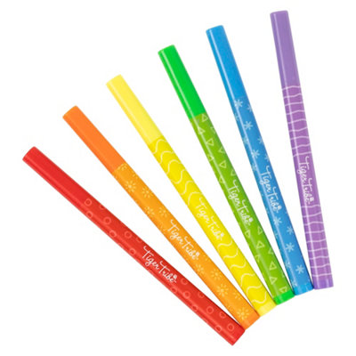 Tiger Tribe StationeryWindow Glass Markers6 Pack from B&Q