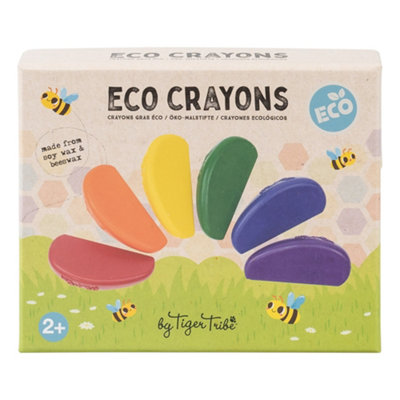 Tiger Tribe Eco CrayonsSix PackMulti Colours from B&Q