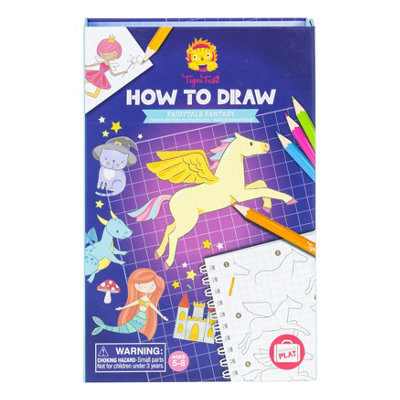 Tiger Tribe How To Draw Fantasy Art Drawing Set from B&Q