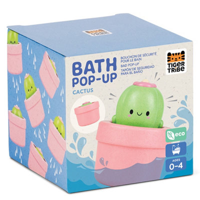 Tiger Tribe Bath Pop-UpCactusBath Water Toy from B&Q