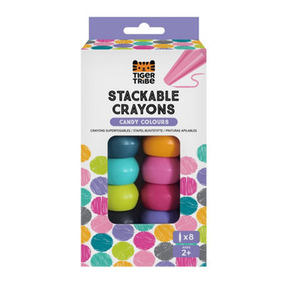 Tiger Tribe Stackable CrayonsCandy Colours from B&Q