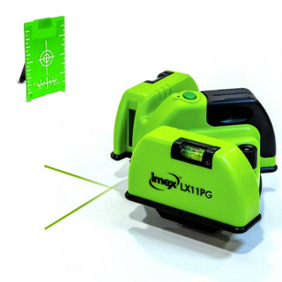 Imex Premium Green Beam Laser Square Floor Tile Laser 012-Lx11Pg from B&Q