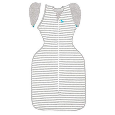 Love To Dream Swaddle Up Transition BagMedium 68.5 KgGrey Snug Fit With Zip-Off Wings 1.0 Tog Ideal For Spring & Summer from B&Q