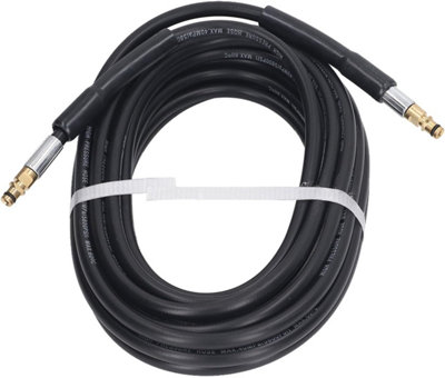 15M 5800Psi Pressure Washer HoseFits K2-K7 Machines40Mpa Rubber Replacement from B&Q