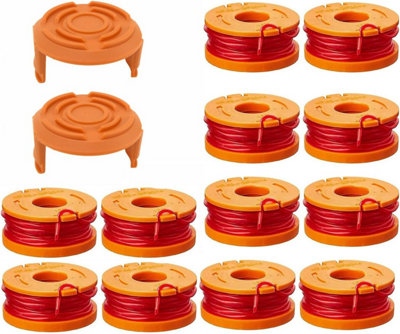 0.065" Trimmer Spool Line For WorxWeed Eater String Refill Compatible With Worx Electric String Trimmers & Edger Spools from B&Q