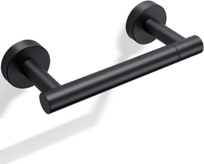  - Matte Black Toilet Paper HolderWall Mount Modern Roll Holder For Bathroom