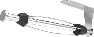 Brushed Nickel Under-Cabinet Paper Towel HolderWall Mounted For KitchenBathroomRvVertical Or Horizontal Ratcheting Rack from B&Q
