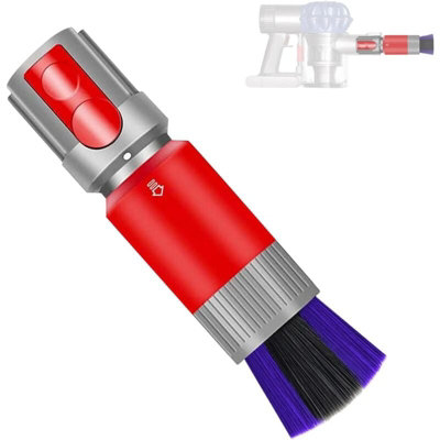 Non-Scratch Dusting Brush For Dyson OutsizeV7V8V10V11V15 VacuumSoft Bristle Attachment For Delicate Surfaces from B&Q
