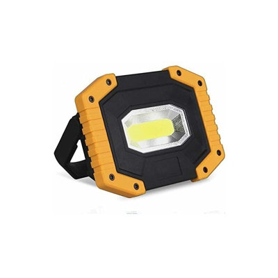 30W 2000Lm Rechargeable Led Work LightCob Waterproof Portable Flood Light For Camping Emergency Car Repair Outdoor Work from B&Q