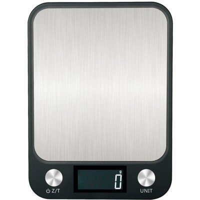  - 5Kg/1G Mini Portable Digital Kitchen ScaleStainless Steel Electronic Balance For Baking & Cooking (Black)