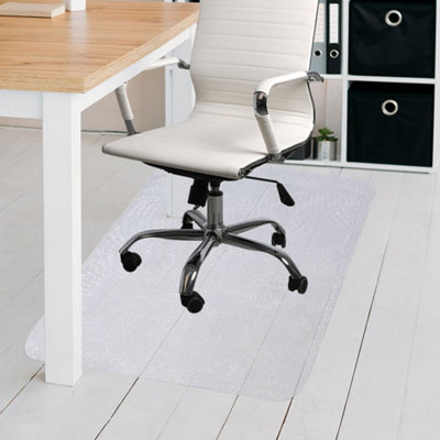 Marlow Unisex Clear Office Chair Desk Mat Floor Computer Carpet Protector Pvc - Image 3