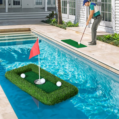 Floating Golf Mini Mat Set 60 X 30Cm Green Centra - Image 3
