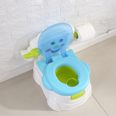 B&Q -  Kids Potty Trainer Seat Plastic Non Slip Toilet Training For Toddlers