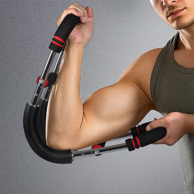 Centra Shaker Twister Arm Power Trainer Adjustable Chest Expander Bar 30-50kg - Image 4