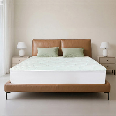 Lavio Unisex Aqua Mattress Topper Pillowtop Memory Foam Protector Bamboo Super King In - Image 3