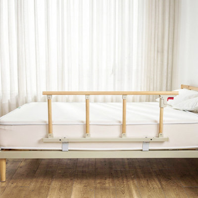 Levede Unisex White Bed Rail Folding Bed Guard Safety For Elderly Adults Assist Bed Side In - Image 4