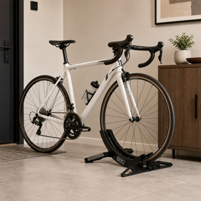 MONVELO Bike Stand Floor Rack Adjustable ABS For Mountain Bikes Garage Black - Image 3