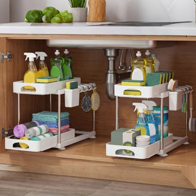 Adjustable Under Sink Organiser - Image 3
