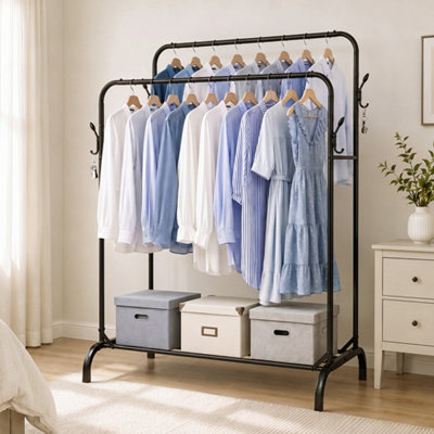 118cm Adjustable Clothing Rack - Image 3