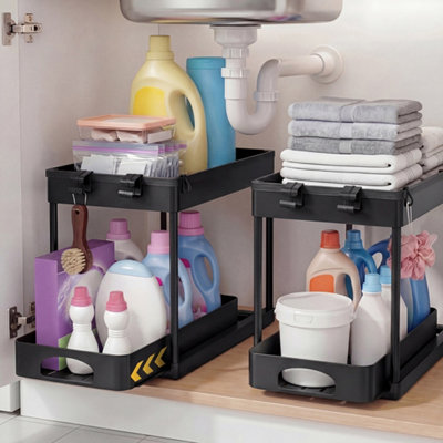 Adjustable Under Sink Organiser - Image 3