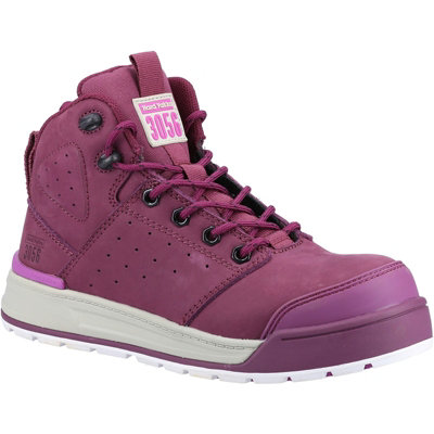 Hard Yakka 3056 Pr Side Zip Safety Boot Shiraz