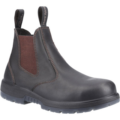 Hard Yakka Outback Safety Dealer Boot Brown from B&Q