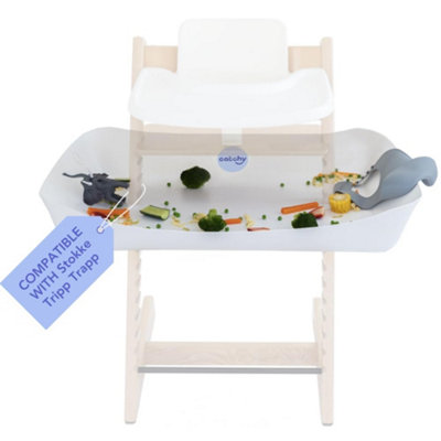 Catchy Highchair Food Catcher  Compatible With Stokke Tripp Trapp  Easy Clean from B&Q