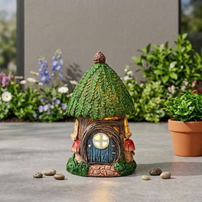 B&Q -  Pixie Toadstool Fairy Solar Ornament
