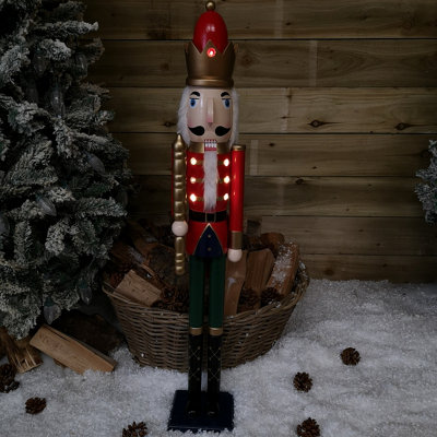 Wooden nutcracker clearance decorations