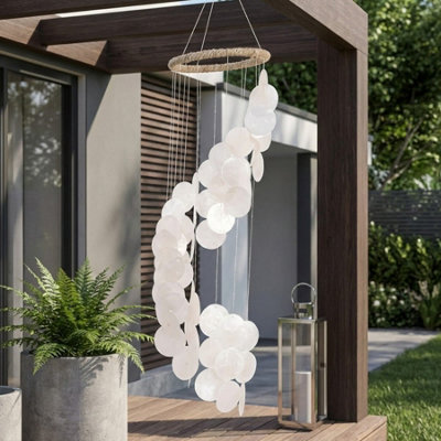 Boho Capz Shell Coastal Wind Chime from B&Q