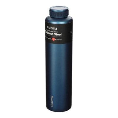 Sistema Hydrate 600 Ml Stainless Steel Water Bottle - Double-Wall Vacuum Insulated, Bpa-Free, Keeps Hot 6H / Cold 12H, Leak-Proof Lid - Image 5