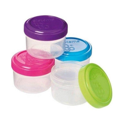 Sistema To Go Dressing Pots 4-Pack – 35ml (1.18 oz) Condiment & Snack Containers - Image 8
